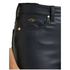 112385583 Wrangler Lainey Wilson Women's Flare Faux Leather Jean - Black