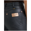 112385583 Wrangler Lainey Wilson Women's Flare Faux Leather Jean - Black