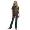 112385595 Wrangler X Lainey Wilson Girls Boot Hugger Jean - Denim