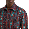 112385793 Wrangler Men's Checotah Dress Classic Fit Western Long Sleeve Snap Shirt - Multicolor
