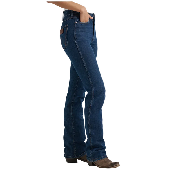 112385946 Wrangler Women's High Rise Retro Bailey Bootcut Stretch Jean - Jolie