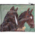 113954 Primitives By Kathy Horses Zipper Pouch