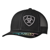 1518101 Ariat Youth Offset Logo Ball Cap - Black