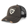 15227133 Ariat Men's Logo Ball Cap Brown/Black