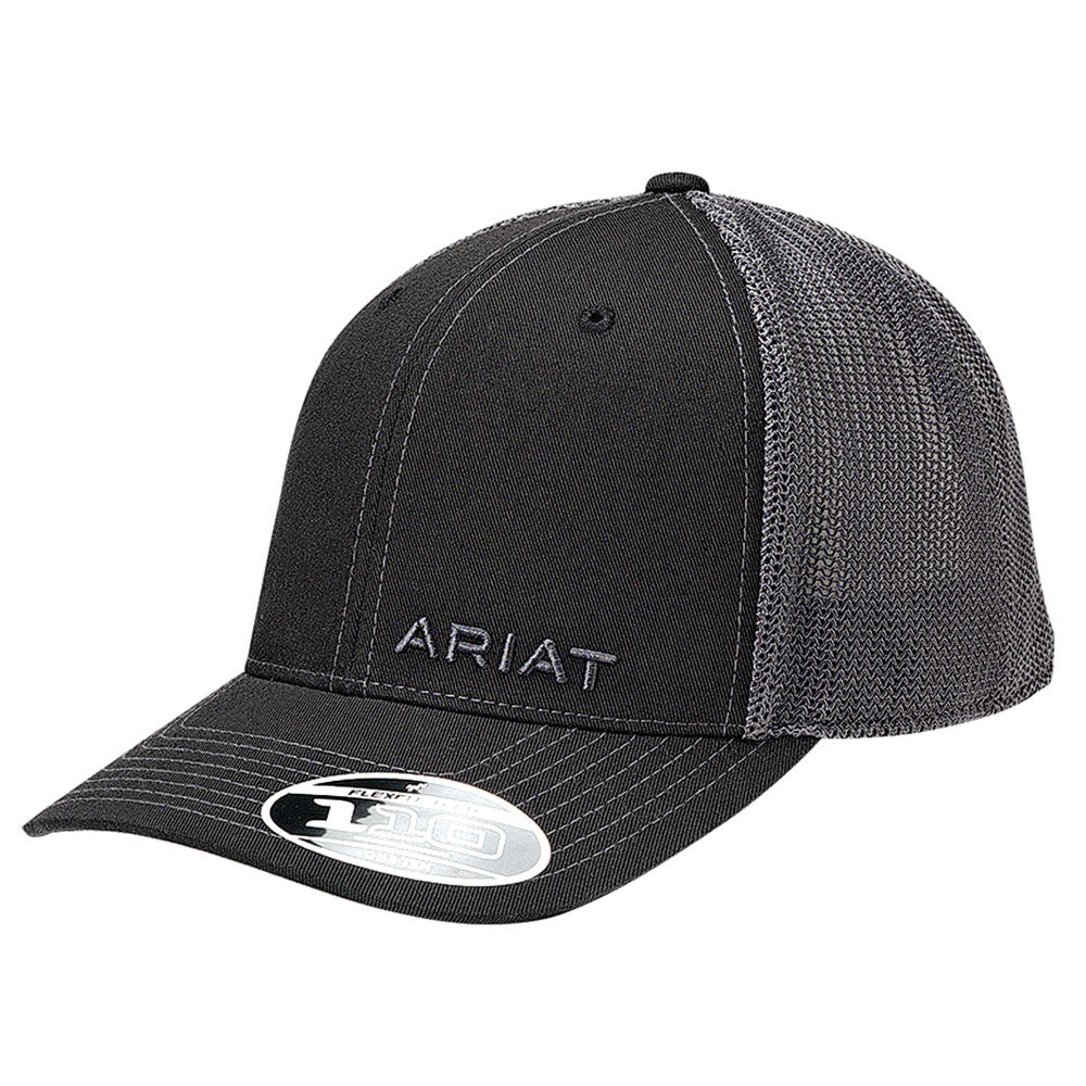 1597501 Ariat Men's Flexfit 110 Ball Cap - Black