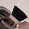 1725 Shires Ezi-Groom Wood Handle Premium Hoof Pick with Brush