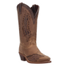 20057 Laredo Women's Coyote Creek Leather Western Cowboy Boot - Tan