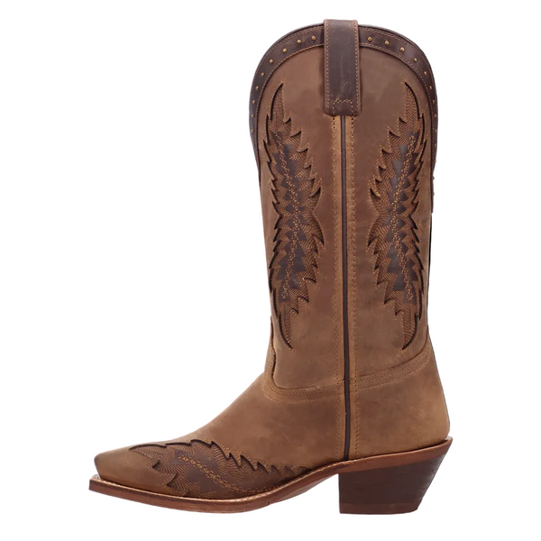 20057 Laredo Women's Coyote Creek Leather Western Cowboy Boot - Tan