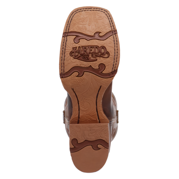 2012 Laredo Women's Dream Weaver Leather Cowboy Boot - Brown