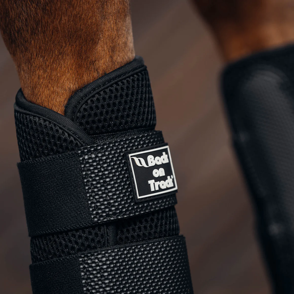 2080000 Back On Track Splint Brush Boots 3D Mesh Boots - Black