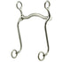 218016 Coronet Solid Port Fixed Cheek Walking Horse Stainless Steel 5" Bit