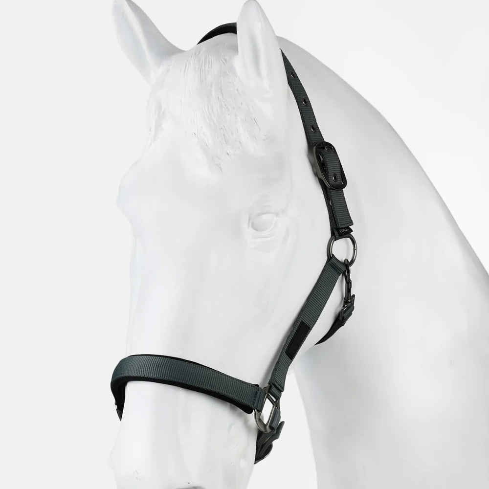 2218A6P-BSGG Horze Milan Padded Horse Halter - Balsam Green