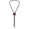 22414 Double S Bolo Tie - Poker Chip