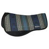 22649T Reinsman Contoured Trail Pad With Tacky-Too Backing - Corral Navy