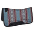 24609T Reinsman Square Contour Trail Saddle Pad Tacky-Too Bottom - Diablo Teal
