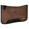 24696 Reinsman Fleece Square Contoured Western Trail Saddle Pad - Java Microsuede
