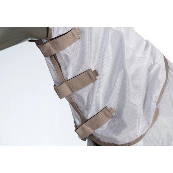 24QWECS-AT Horze Defense Combo Neck Fly Sheet - Atmosphere