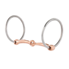 25-1811 Weaver Professional Ring Snaffle Bit, 5" Copper Mouth