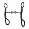 25-2940 Weaver All Purpose Three-Piece Snaffle Mouth with Copper Inlay 5" Bit