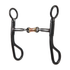 25-2940 Weaver All Purpose Three-Piece Snaffle Mouth with Copper Inlay 5" Bit