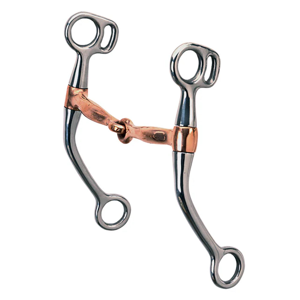 25-3130 Weaver Copper Plated Mouth 5" Tom Thumb Bit