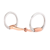 25-5310 Weaver Eggbutt Snaffle Bit, 5" Copper Plated Mouth