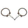 25215 Tough 1 Offset D Ring Snaffle Bit with Dots