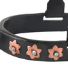 25508-56-00 Weaver Leather Youth Spur with Flower Design - Black