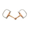 25567 Tough 1 Copper Mouth 5" Dee Ring Snaffle Bit