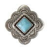 28089 Double S Scarf Slide Diamond Turquoise