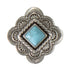 28089 Double S Scarf Slide Diamond Turquoise