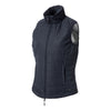 33GRGK9-BOBL Horze Women's Aloise Heated Padded Vest - Black Oyster