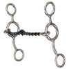 341 Junior Cowhorse Twisted Sweet Iron Snaffle Bit - 5 inch