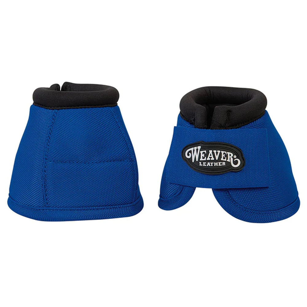 35-4276-S2 Weaver No-Turn Bell Boots - Blue Medium