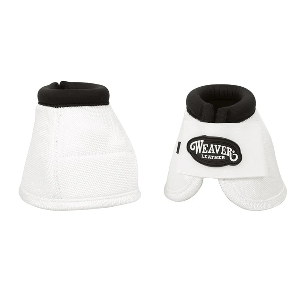 35-4277-S9 Weaver No-Turn Bell Boots - White Large