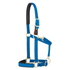 35-6075-BL Weaver Leather Padded Breakaway Adjustable Chin and Throat Snap Halter - Solid Blue