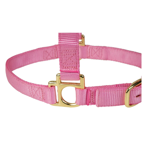 35005-50-04 Weaver Leather High Density Adjustable Chin and Throat Snap Halter - Pink