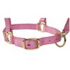 35005-50-04 Weaver Leather High Density Adjustable Chin and Throat Snap Halter - Pink