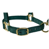 35005-50-25 Weaver Leather High Density Adjustable Chin and Throat Snap Halter -Hunter Green