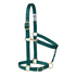 35005-50-25 Weaver Leather High Density Adjustable Chin and Throat Snap Halter -Hunter Green