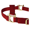 35005-50-287 Weaver Leather High Density Adjustable Chin and Throat Snap Halter - Cherry