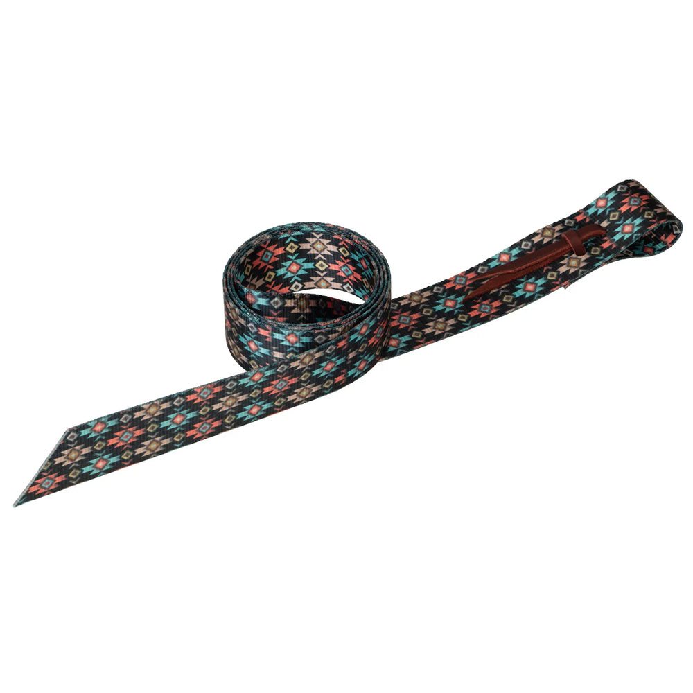 35510-60-654 Weaver Patterned Poly Tie Strap with Holes 1-3/4" x 60" - Summer Nights