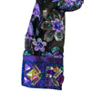 38515 Royal Highness Youth Stretch Taffeta Show Shirt w/ Daisey Sheer Sleeves - Purple