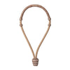 40-803-7 Tough One 3/8" Rawhide 12 Plait Natural Bosal - Brown