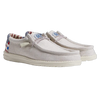 Hey Dude Wally Patriotic Off White Shoes- 40001-1K1