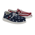 Hey Dude Wally Youth Patriotic Flag Shoe - 40046-9CW