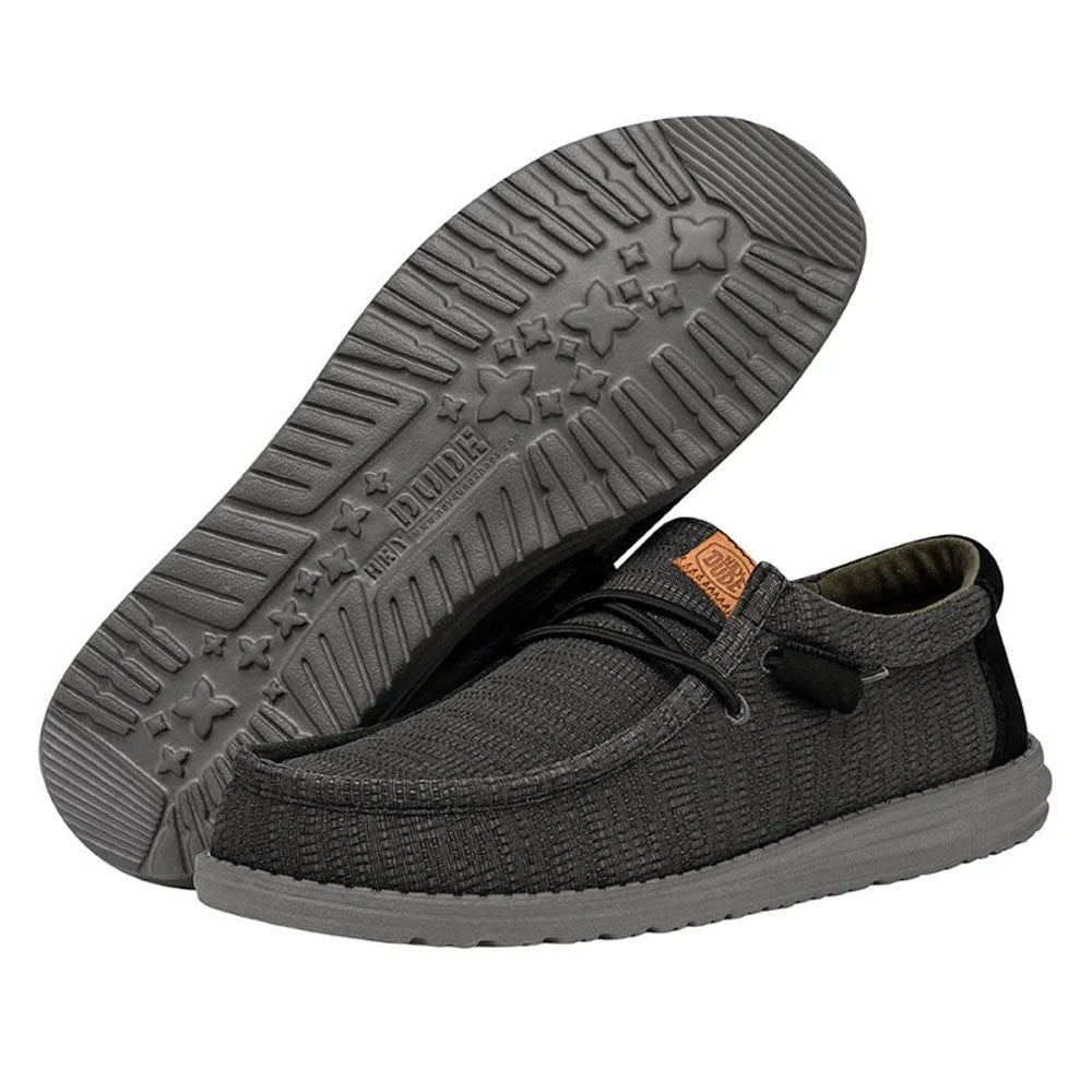 Jet Black Hey Dude Wally Flow Jet Black Hey Dude Wally Black Hey