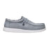 40700-007 Hey Dude Men's Wally Stretch Canvas Comfort Shoe - Light Grey