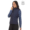 40733 Kerrits Women's EquiTech Hybrid Quilted Riding Vest - Galaxy Blue