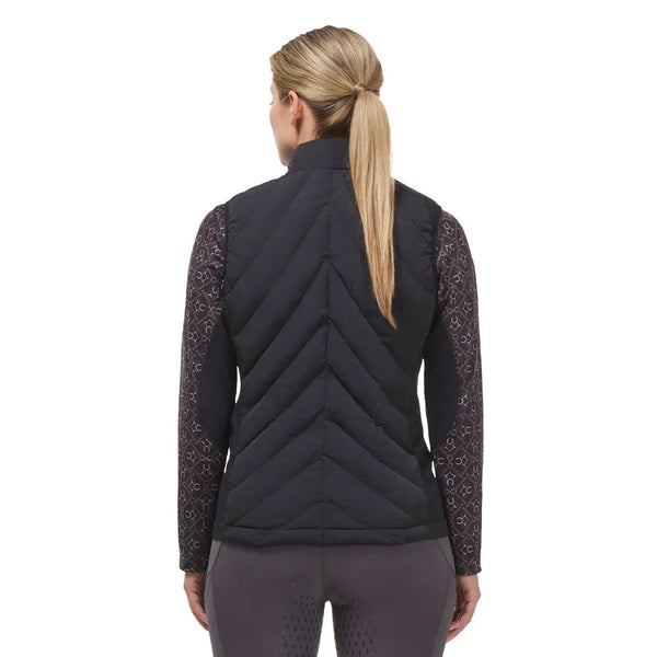 40733 Kerrits Women's EquiTech Hybrid Quilted Riding Vest - Black